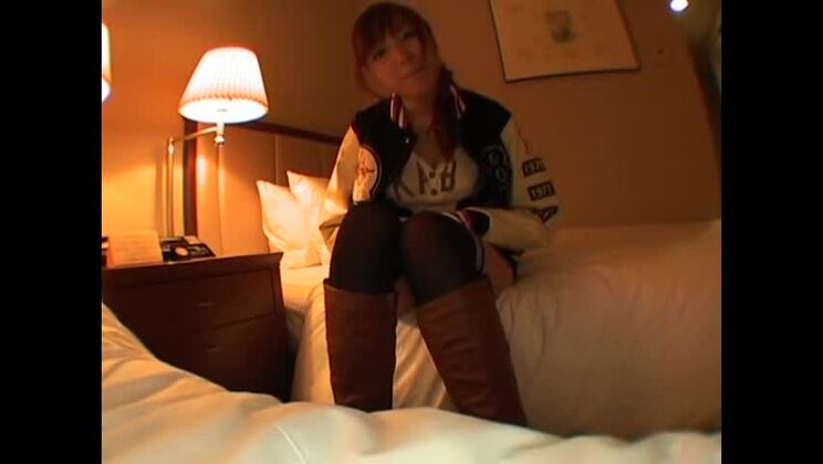 Невероятная японская шлюха в экзотическом ракурсе от первого лица, любительский JAV-клип.