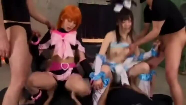 Унижение прекрасной героини-воительницы Цубоми 2