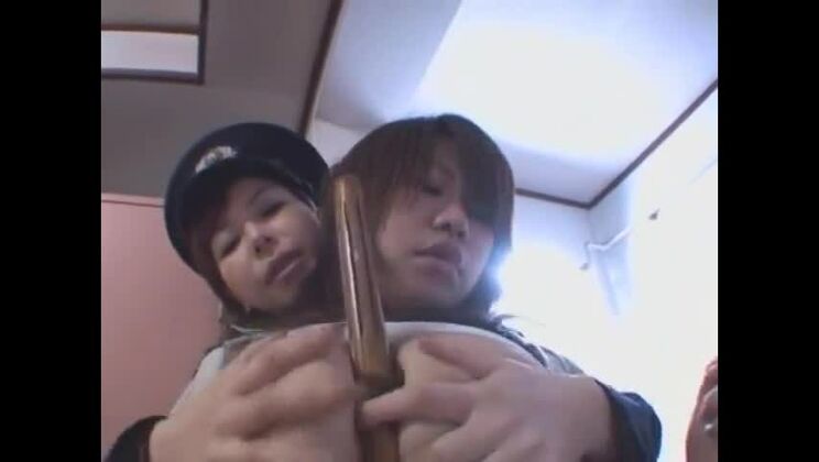 Экзотическая японская шлюха в невероятном лесбийском/резубианском порнофильме с большой грудью.