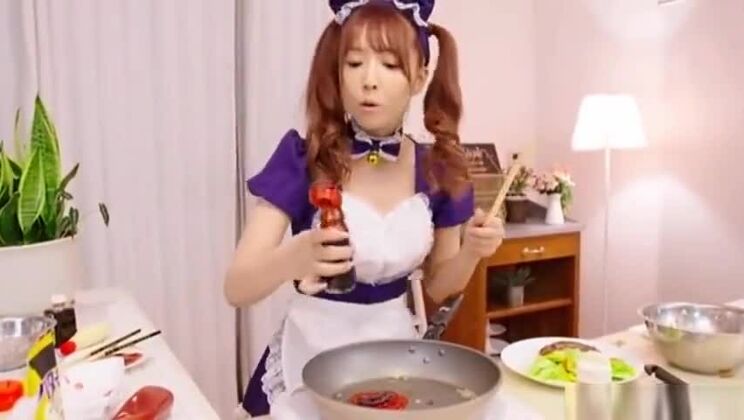 Экзотическая японская шлюха в новой сольной сцене JAV, смотрите!