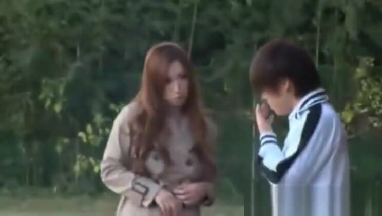 Странный японский отдых на природе, потрясающий