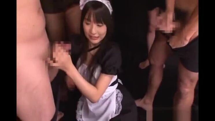 Потрясающая XXX сцена Буккаке, фантастика, это восхитительно!