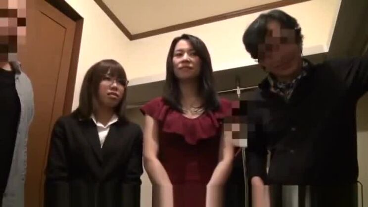 Экзотическое XXX видео, японское шоу с чеками.