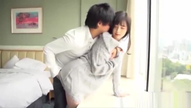 Японская девушка-подросток jav xxx секс школа азиатка большие сиськи милф мама сестра порно HD 12