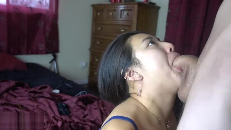 ГОРЛО для моей азиатской подруги! asukisukigirl blowjob master